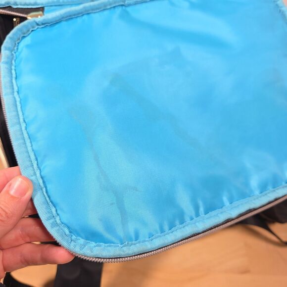 Austin Fowler Francesca Everyday Backpack FLAWED Gym Travel Bag Black - Picture 14 of 15